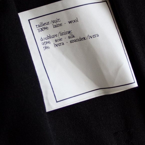 Rare Chanel Vintage Fall 1996 Black Gripoix Button Embellished 96A LBJ Jacket - Picture 12 of 13